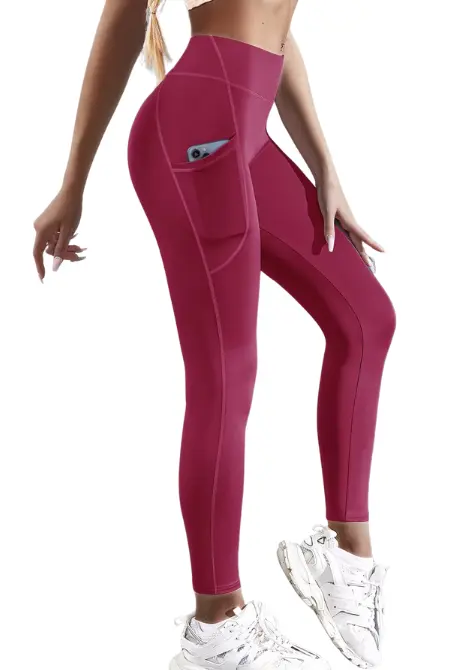 leggings de treino cintura alta com bolso