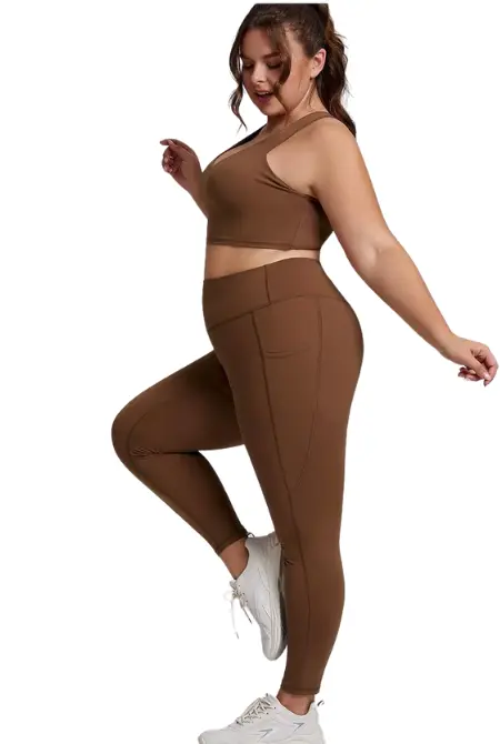 Conjunto Fitness Plus Size